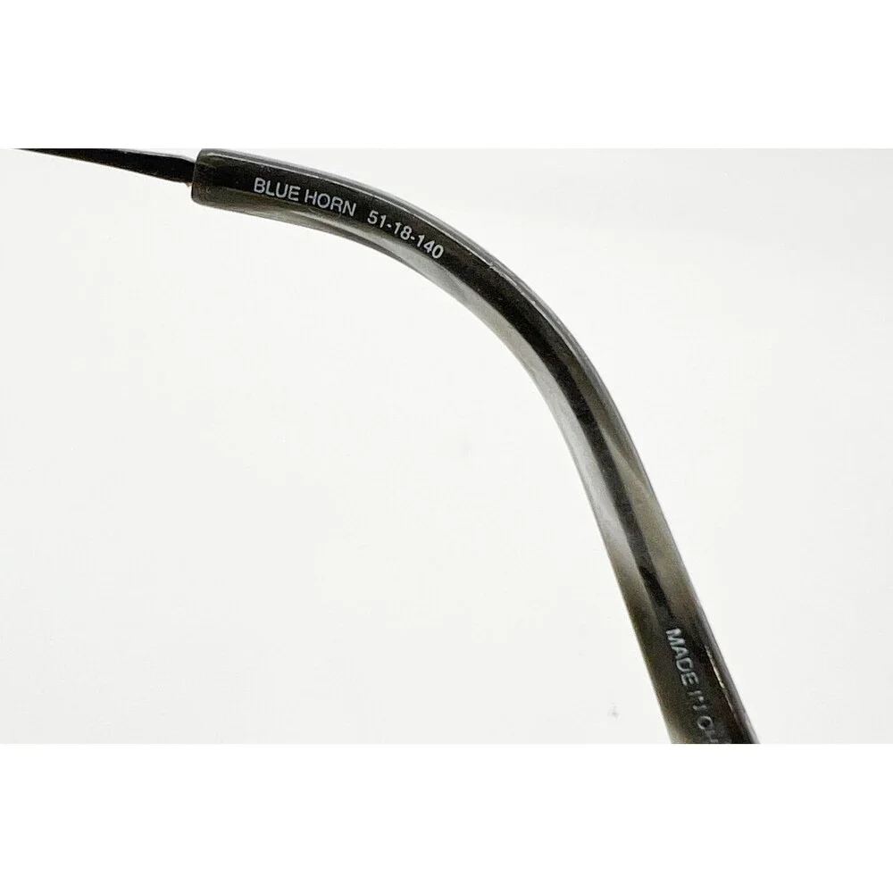Kirkland Signature Eyeglasses Mens Blue Horn KS 772 Vancouver 51-18-140